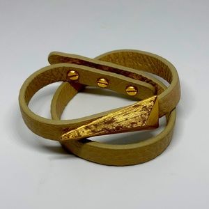 Lulu Avenue leather wrap bracelet